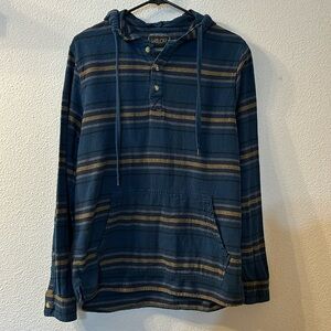 Valor Collective striped hoodie size large
